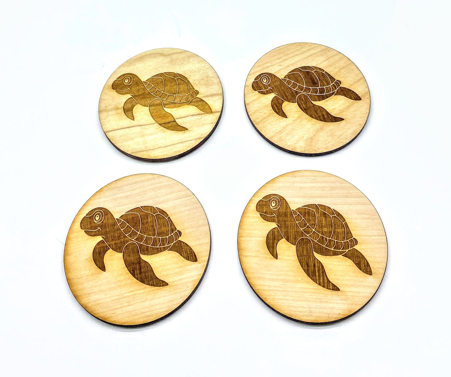 Turtle Imagery - Coaster Set