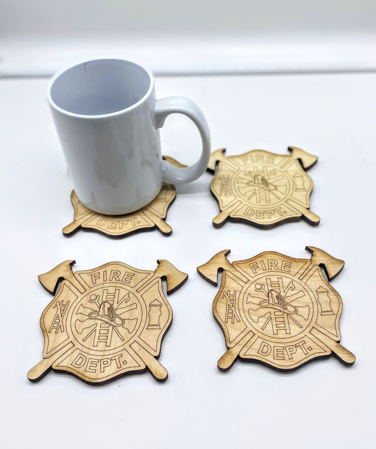Fire Fighter - Coaster Set