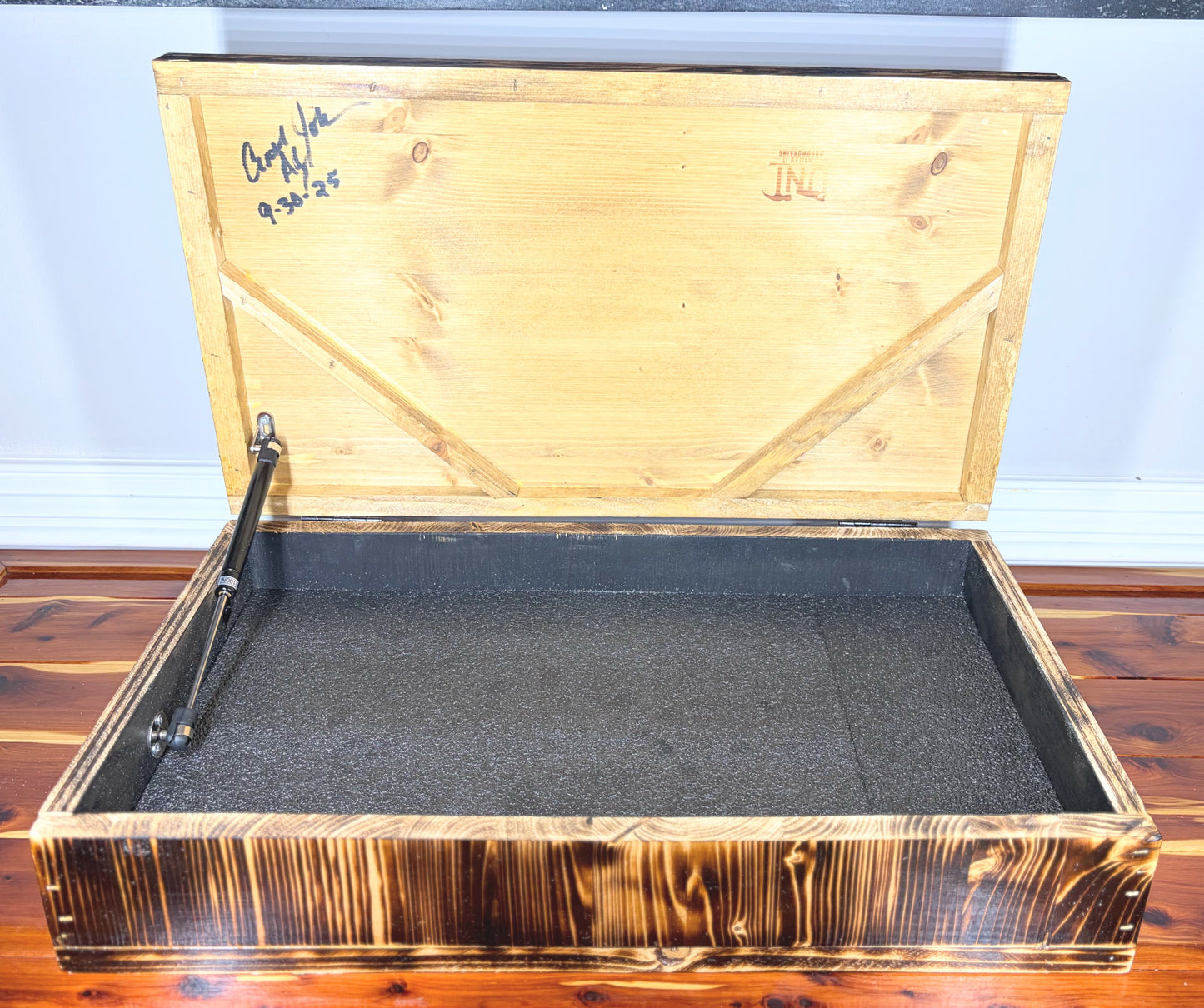 Wooden USA Flag Box | Concealment Box | Storage Box