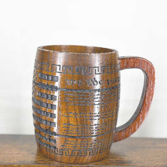 Wooden Coffee Mug | With Imagery